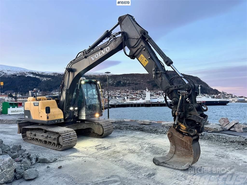 Volvo EC140DL Tracked excavator w/ Rototilt, Cleaning tr Crawler excavators