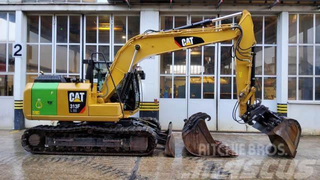 CAT 313FL GC CW20s BioOel Crawler excavators