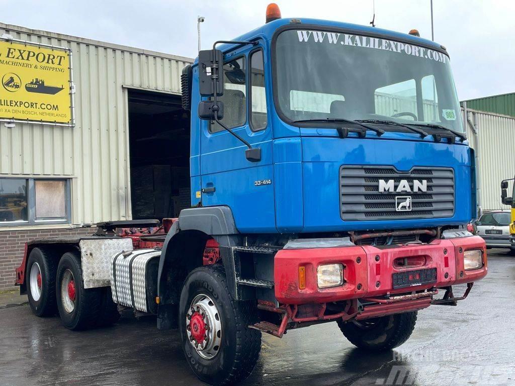 MAN 33.414 Heavy Duty Tractor 6x6 Full Spring Suspensi Tractor Units