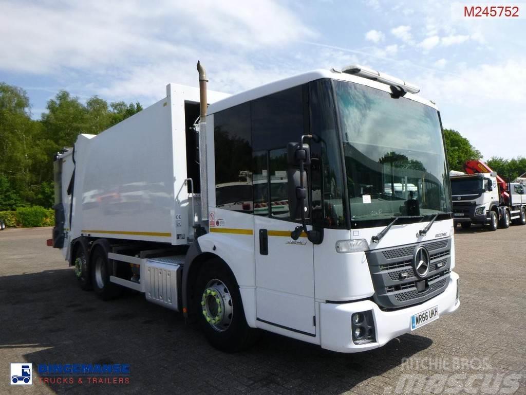Mercedes-Benz Econic 2630 6x2 RHD Euro 6 Refuse truck Waste trucks