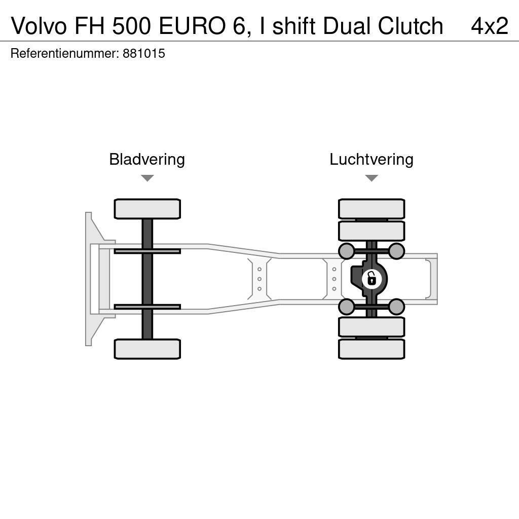 Volvo FH 500 EURO 6, I shift Dual Clutch Tractor Units