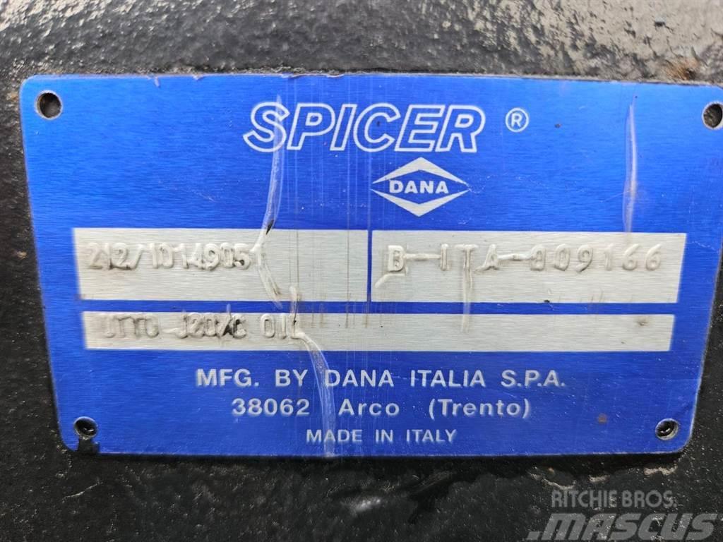 Spicer Dana 212/10149051 - Axle/Achse/As Axles