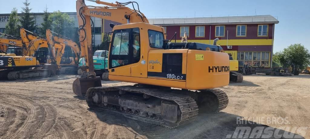 Hyundai Robex 180 LC-7 Crawler excavators
