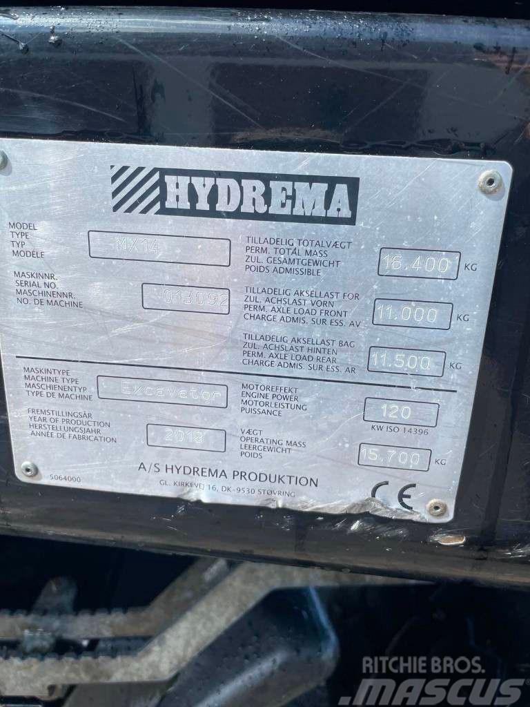 Hydrema MX 14 Wheeled excavators