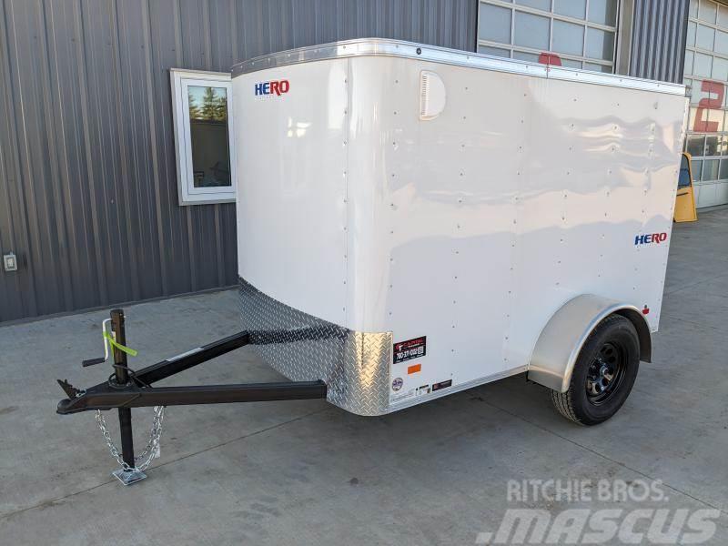  5FT x 8FT Enclosed Cargo Trailer (3500LB GVW) 5FT  Box body trailers