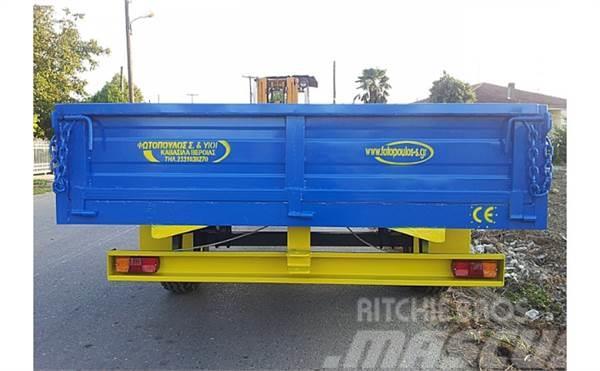  Fotopoulos Μονοαξονική ρυμούλκα 3.5t Flatbed/Dropside trailers