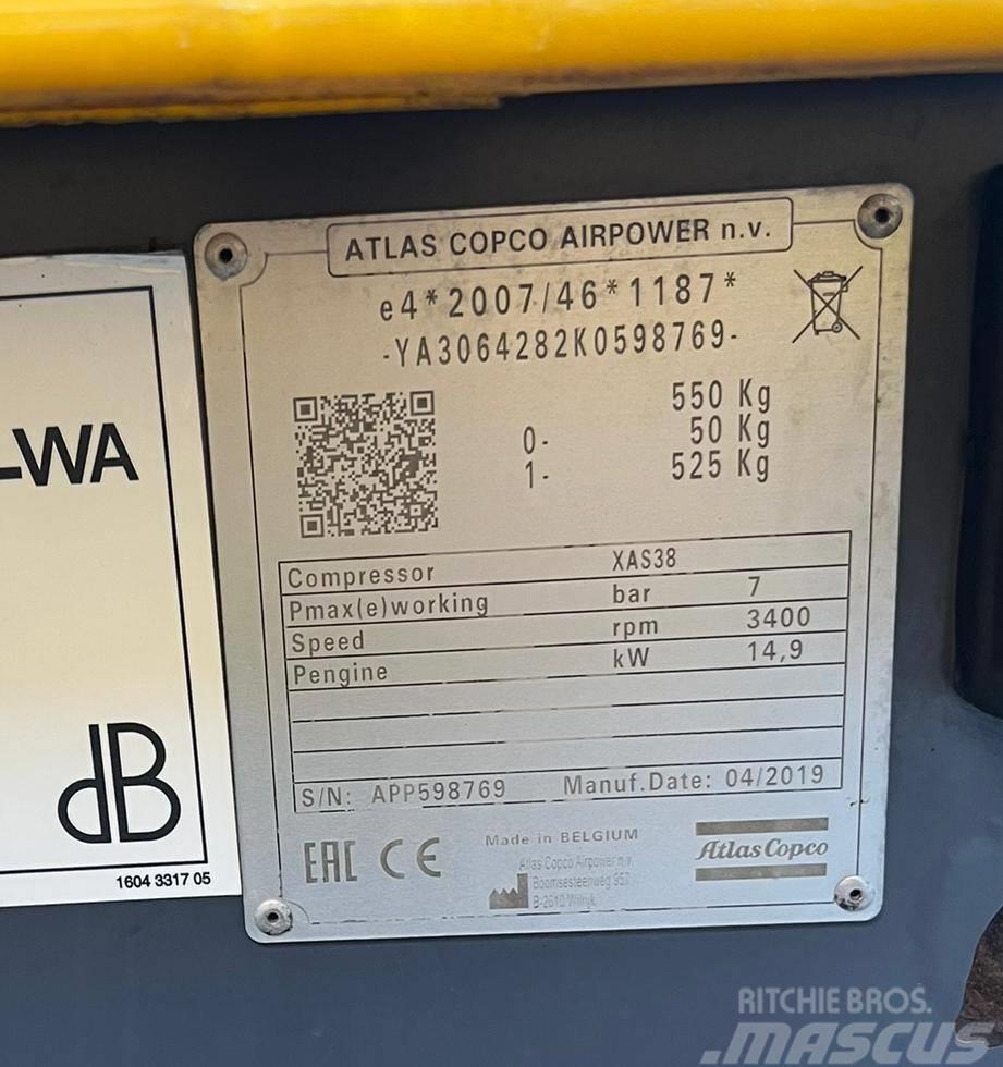 Atlas Copco XAS 38 Compressors