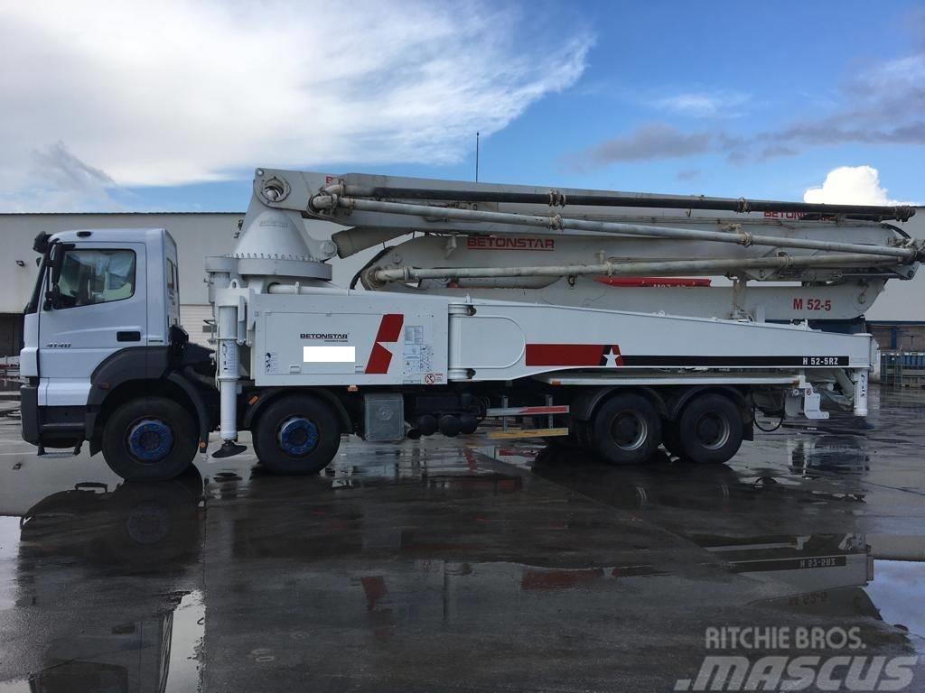 Betonstar 52M-5RZ Concrete pump trucks