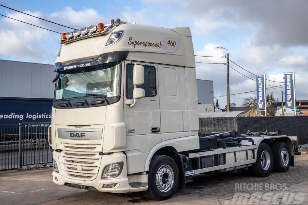 DAF XF 105.460 - AJK + intarder Container Frame trucks