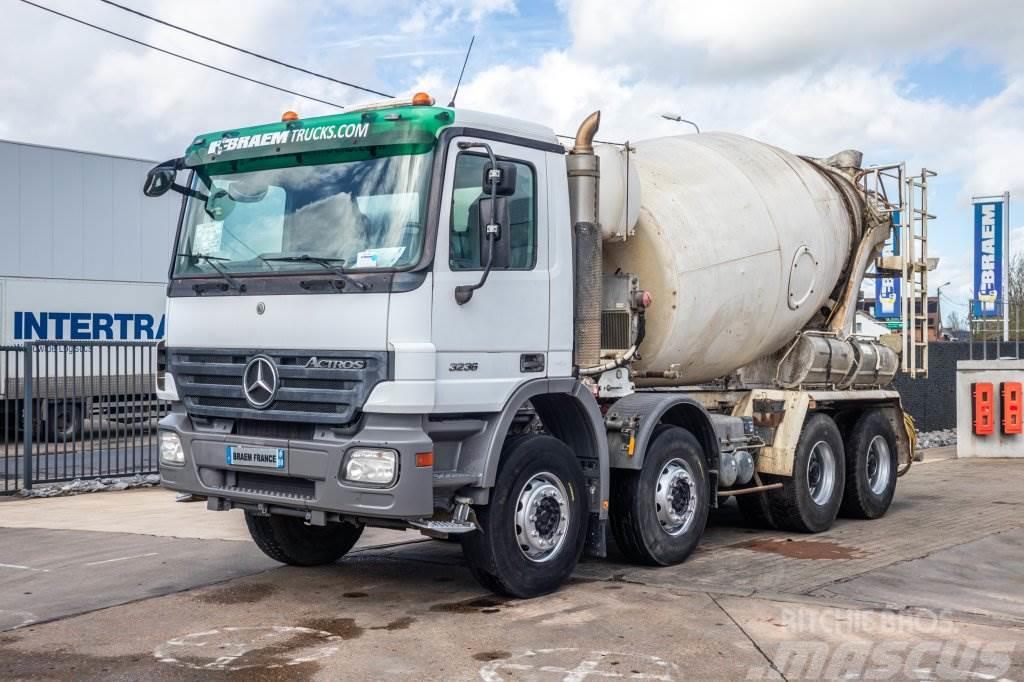 Mercedes-Benz ACTROS 3236 -MP2 + STETTER Concrete trucks