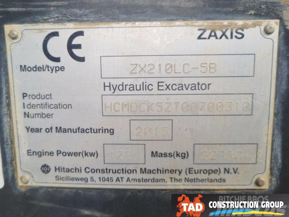 Hitachi ZX 210 LC-5 B Crawler excavators