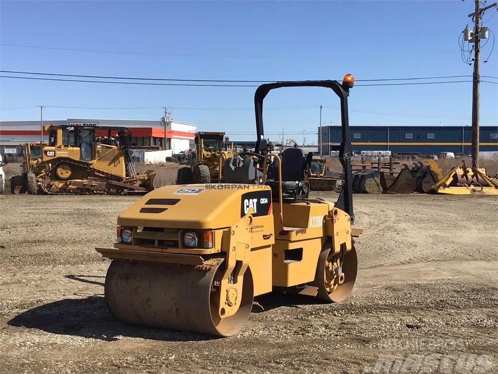 CAT CB34 Twin drum rollers