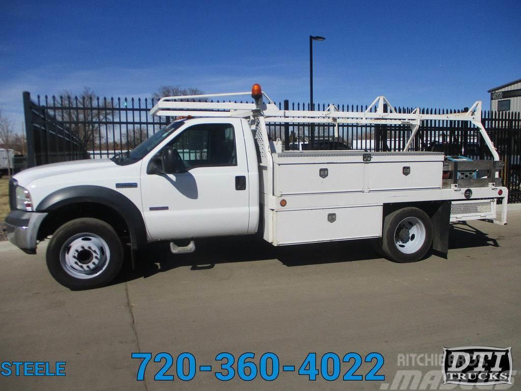 Ford F450 12' Flatbed / Utility Truck, 70K Miles Recovery vehicles