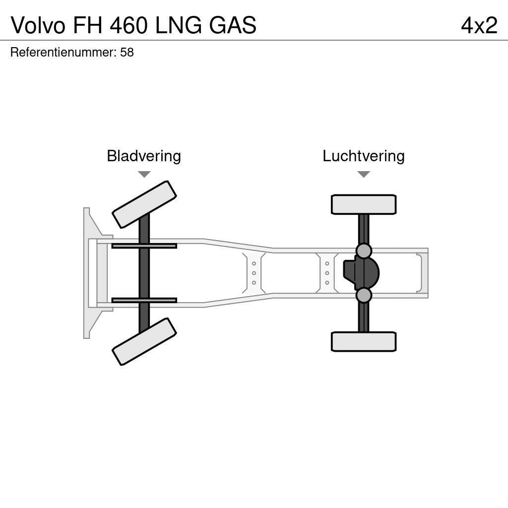 Volvo FH 460 LNG GAS Tractor Units