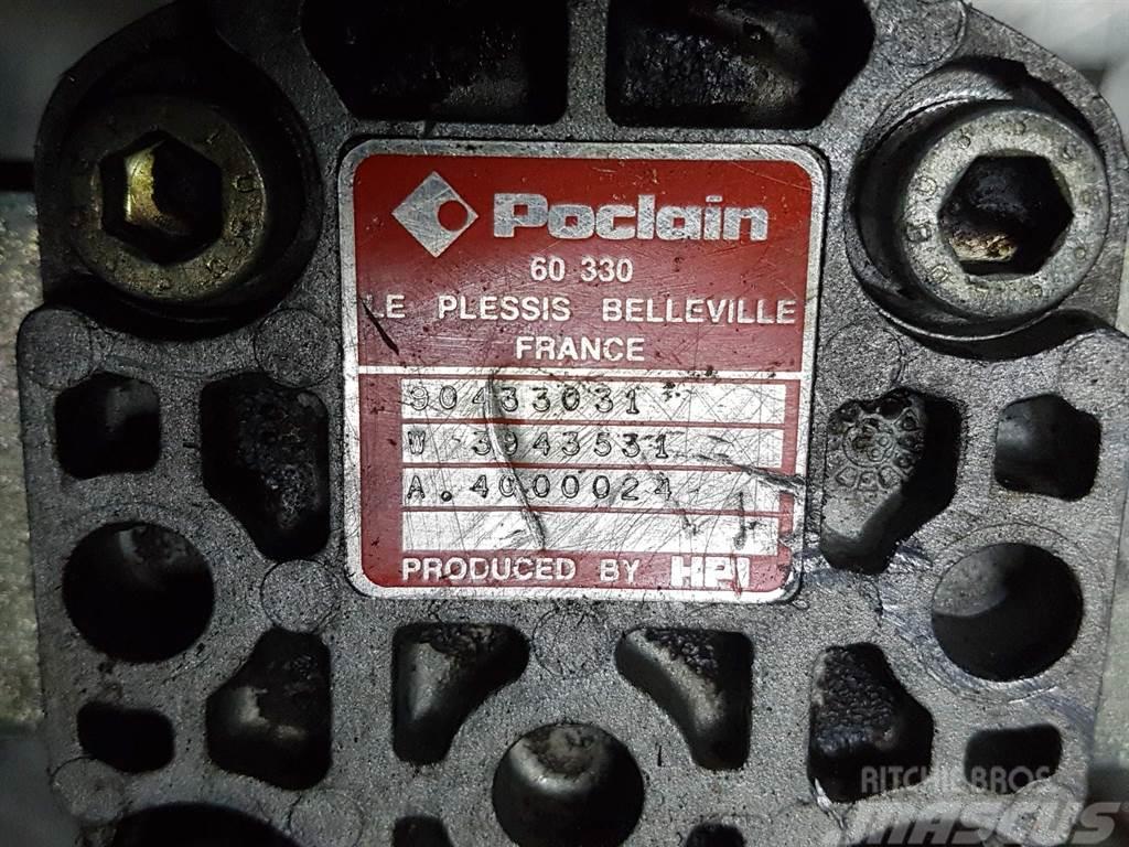 Poclain 904333031-W3943531-Hydraulic motor/Hydraulikmotor Hydraulics