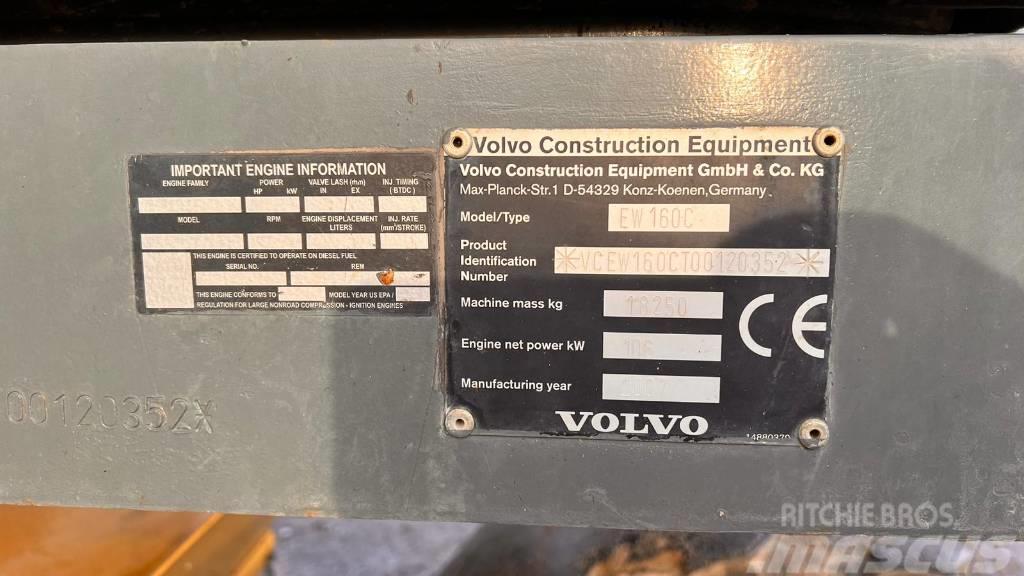 Volvo EW 160 C Wheeled excavators