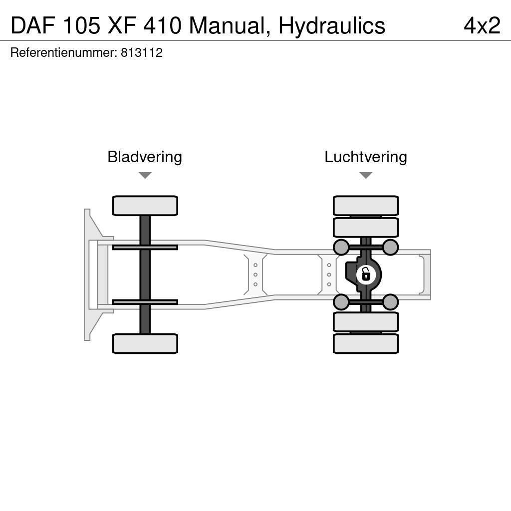 DAF 105 XF 410 Manual, Hydraulics Tractor Units
