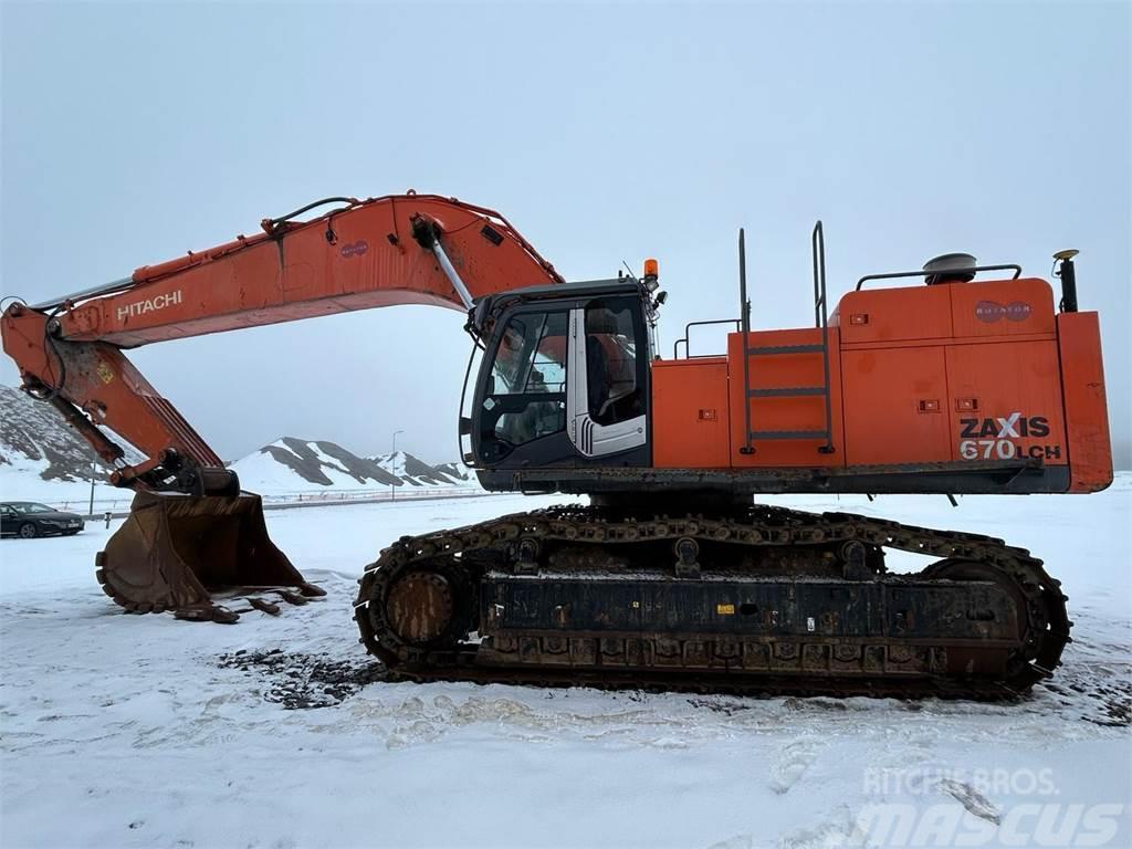 Hitachi ZX 670 LCH-3 Crawler excavators