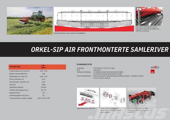 Orkel SIP Air 300 F Windrowers