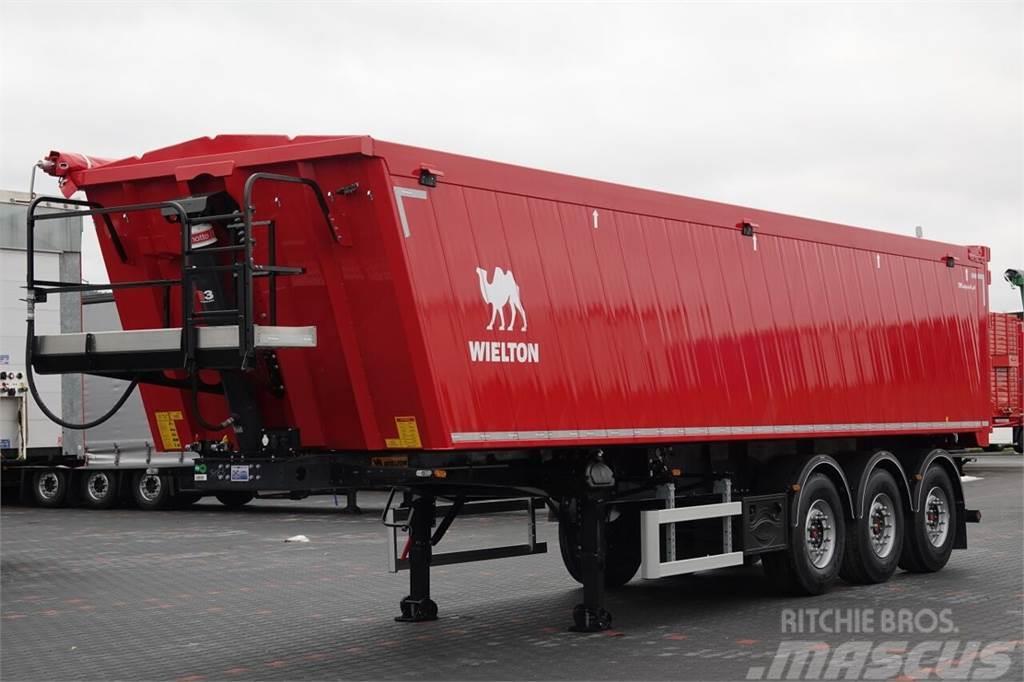 Wielton NOWA 2024 R / WYWROTKA 43 M3 / MULDA ALUMINIOWA /  Tipper semi-trailers