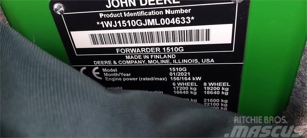 John Deere 1510G Forwarders