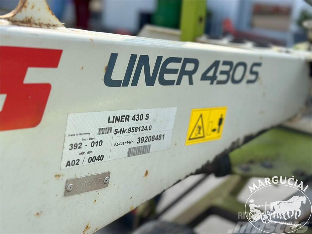 CLAAS Liner 430S, 4,2 m. Rakes and tedders