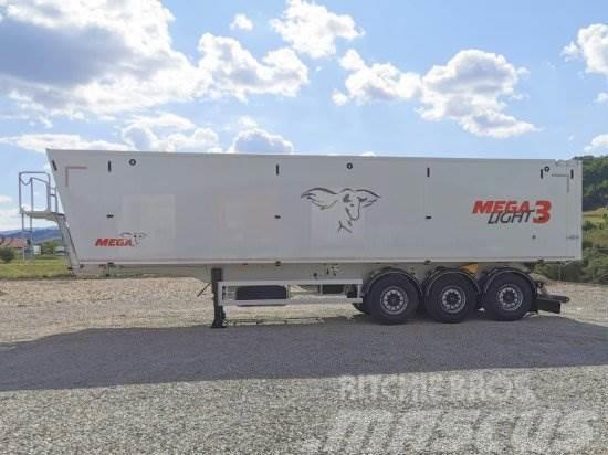 MEGA LIGHT KIPPMULDE 60M³ , KOMBIKLAPPE 2 STüCK SOFORT  Tipper semi-trailers