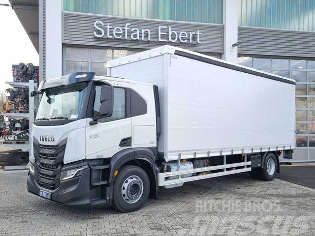 Iveco S-Way AT190S40/P Pritsche/Plane + LBW AHK Navi Curtainsider trucks