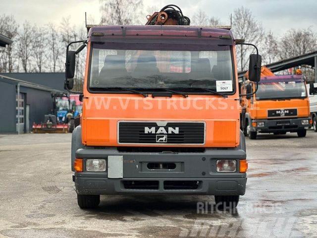 MAN 15.264 4x2 Meiller-DSK + Atlas 80.1 Ladekran Tipper trucks