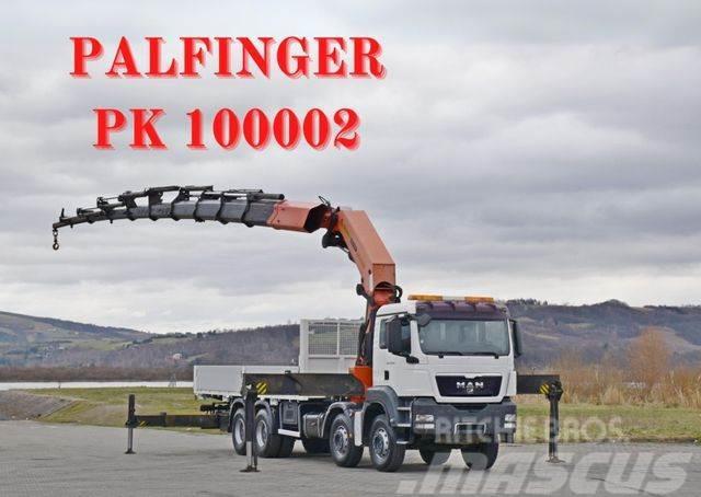 MAN TGS 35.400 * PK 100002 + FUNK * 8x4 * TOP Crane trucks