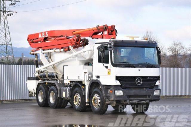 Mercedes-Benz ACTROS 3241* Betonpumpe 21m *8x4 * Top Zustand Concrete trucks