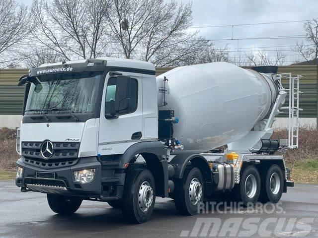 Mercedes-Benz Arocs 5 3540, 8x4 EURO 6e EuromixMTP EM 10 L Concrete trucks