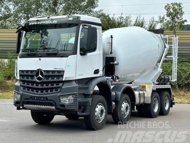 Mercedes-Benz AROCS 5 4142 B 8X4 Euro 3 EuromixMTP EM 10 Concrete trucks