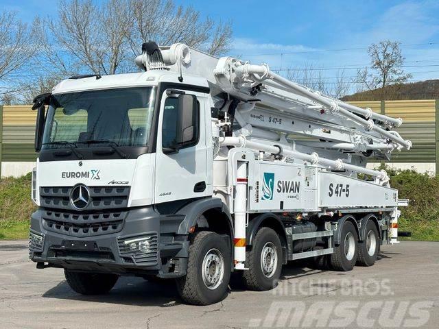 Mercedes-Benz Arocs 5 4542 8x4 SWAN TSP 47-5 160RZ ( 47m ) Concrete trucks