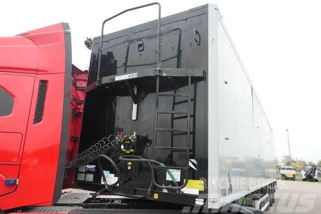 Stas S300ZX, 92m³, 10mm Boden, Alu-Stützbeine Box body semi-trailers