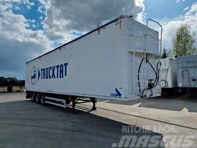 Stas Walkingfloor 92m3 2015 year Box body semi-trailers