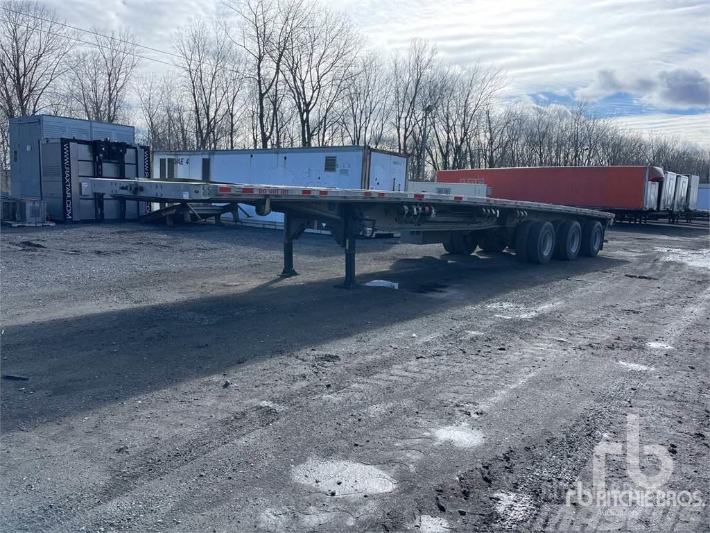 Manac 48 ft Tri/A Aluminium Flatbed/Dropside semi-trailers