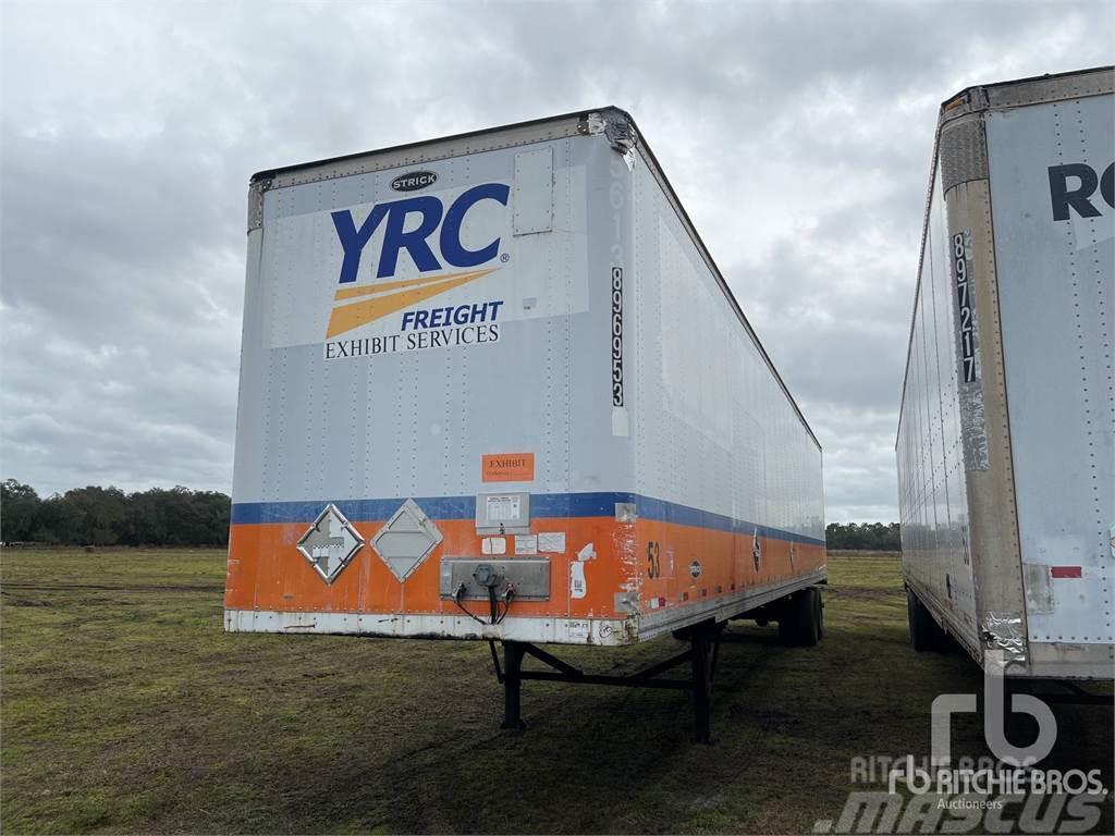 Strick 53 ft T/A Box body semi-trailers