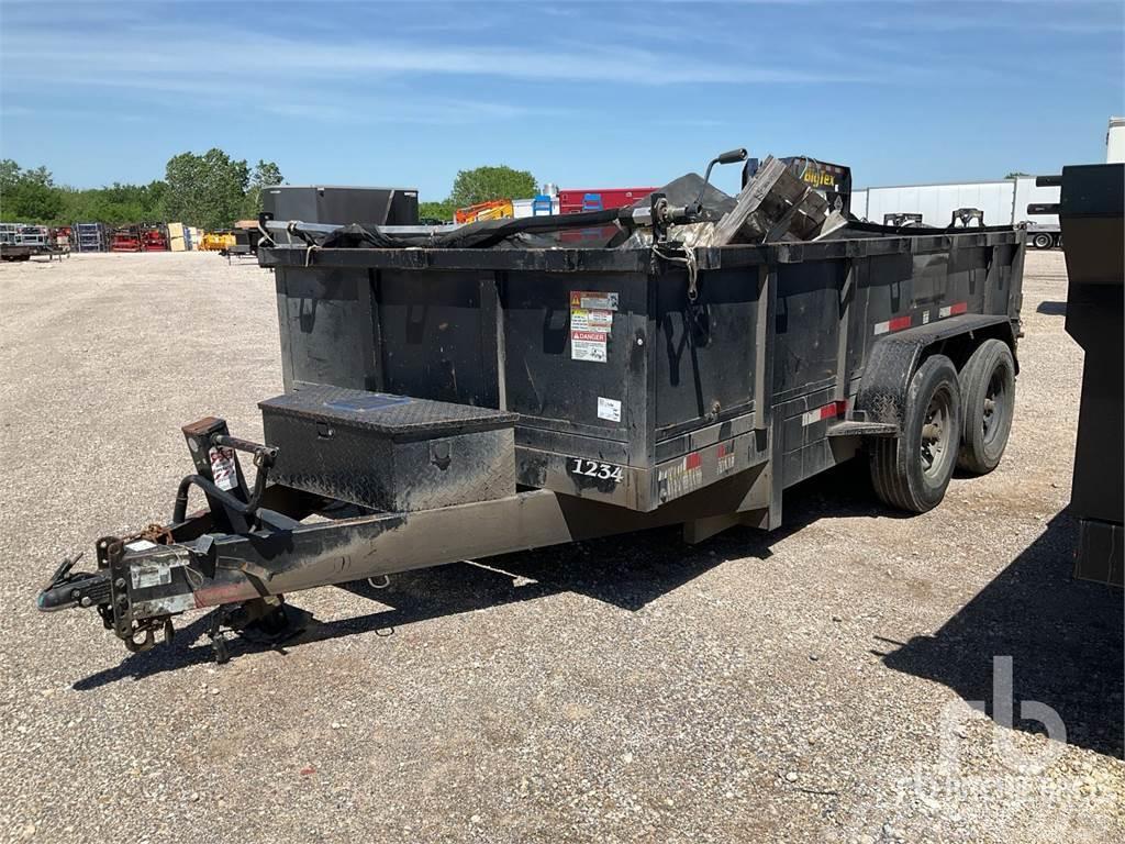 Texas PRIDE 14 ft T/A Dump Tipper semi-trailers