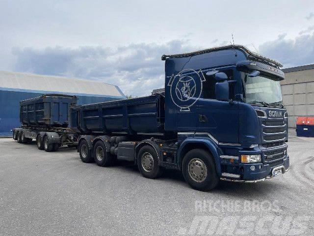 Scania R 730 CB8x4HSZ + PV Tipper trucks