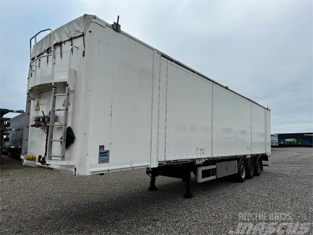 Knapen 92M3, Oplukkelig side Walking floor semi-trailers