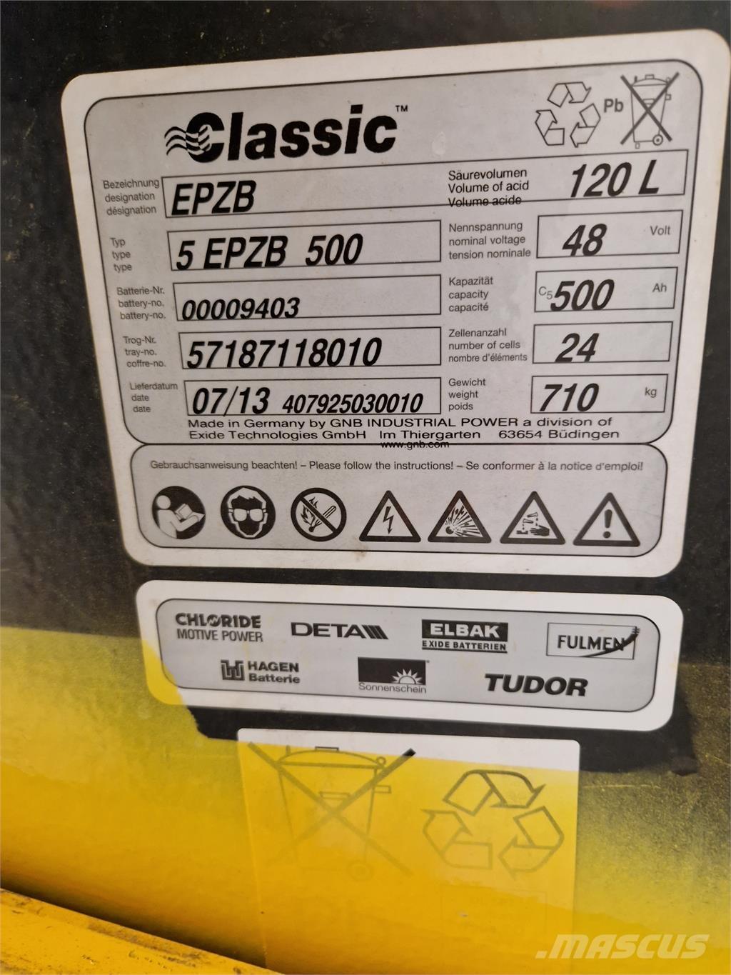 Atlet AS1N1L15T Electric forklift trucks