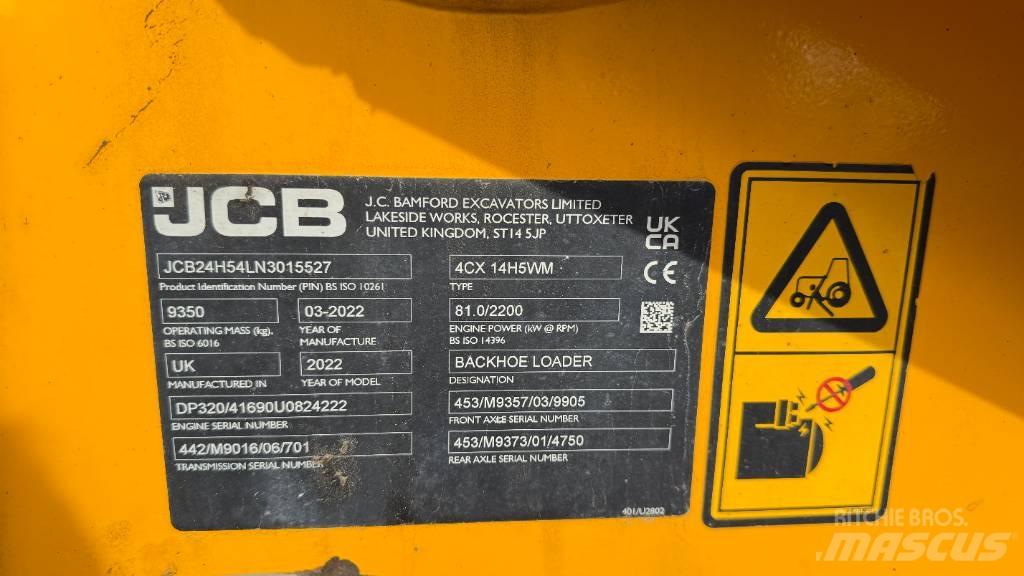 JCB 4 CX Pro Backhoe loaders