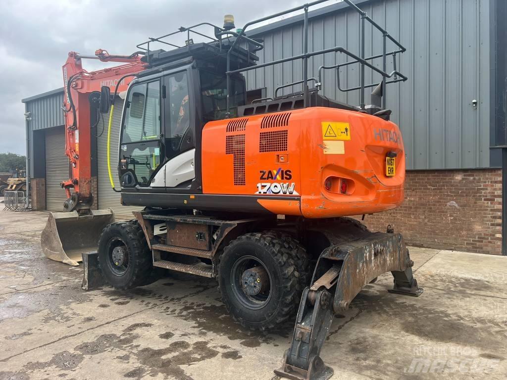 Hitachi ZX170W-6 Wheeled excavators