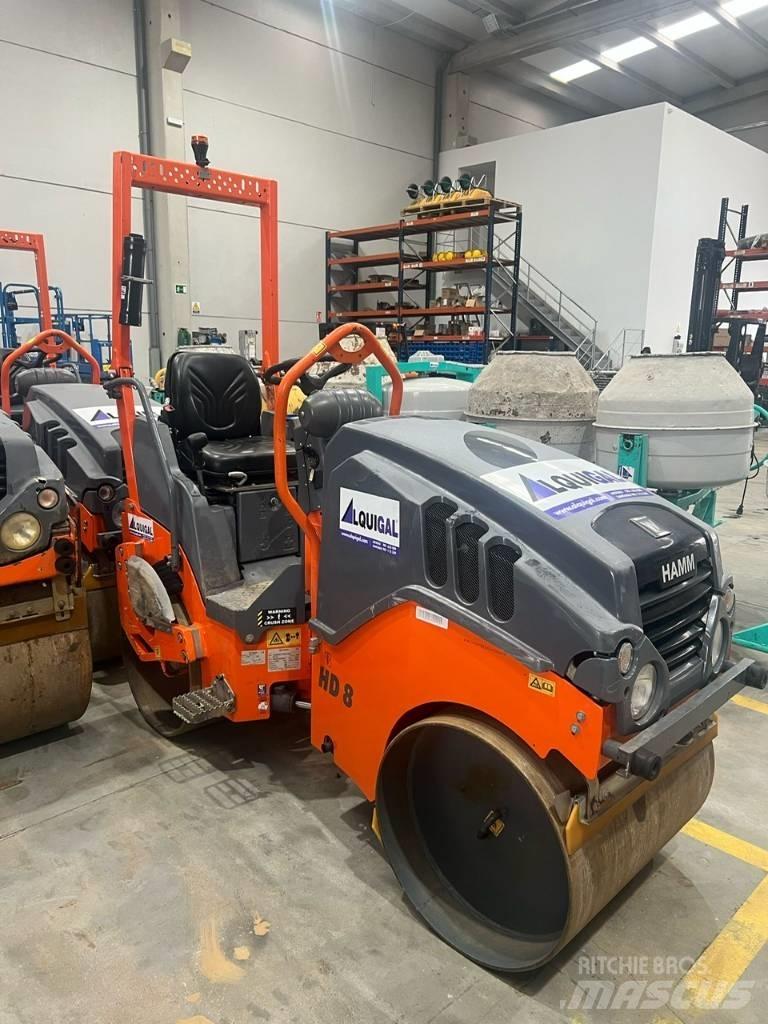 Hamm HD 8 VV Twin drum rollers