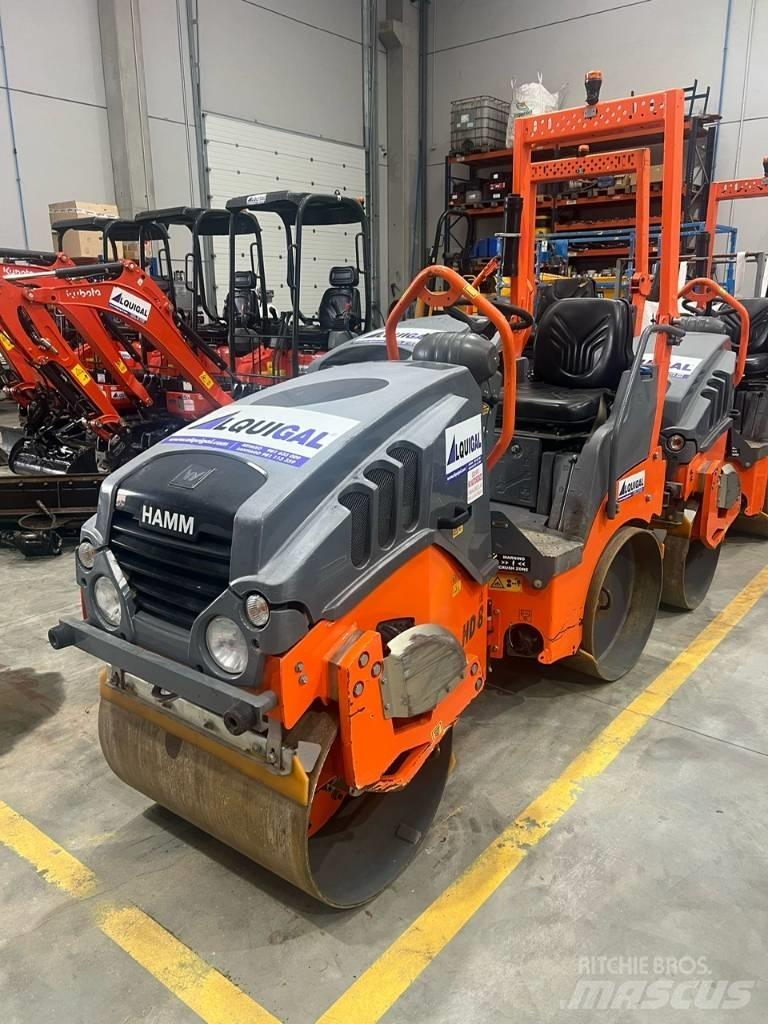 Hamm HD 8 VV Twin drum rollers