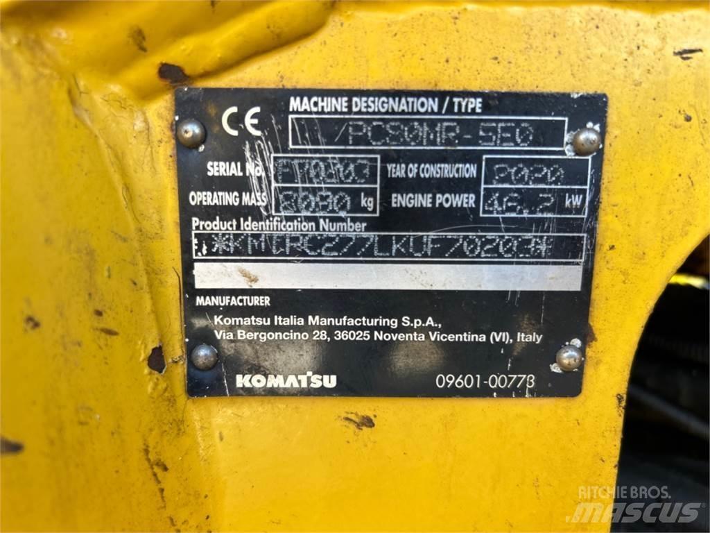 Komatsu PC80 MR Midi excavators  7t - 12t
