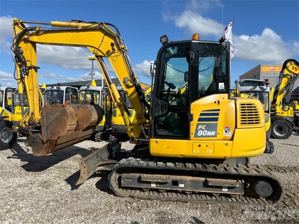 Komatsu PC80 MR Midi excavators  7t - 12t