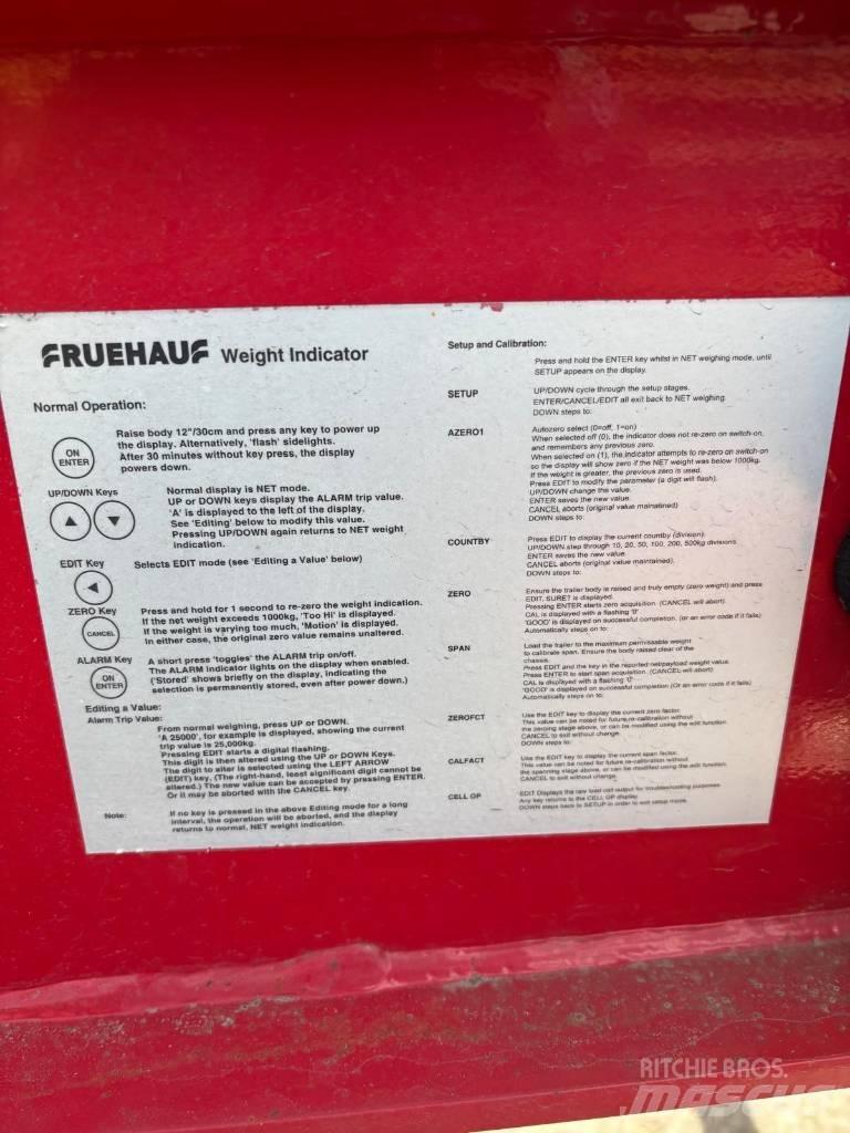 Fruehauf Halfpipe Tipper semi-trailers