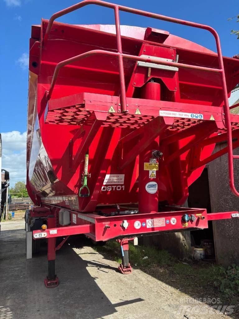 Fruehauf Halfpipe Tipper semi-trailers